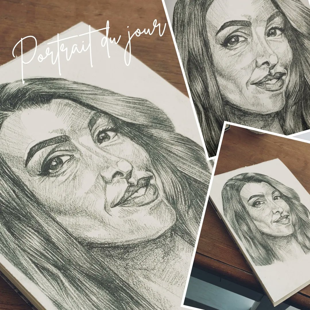 JacobGraphiste's tweet photo. ✏️
Portrait au crayon
@JeniferOfficiel

#art #artiste #artist #draw #dessin #instadraw #instadrawing #facebookdraw  #crayon #croquis  #frenchartist #personnage #frenchart #portrait
#workinprogress #working https://t.co/wyMHbDfOwP