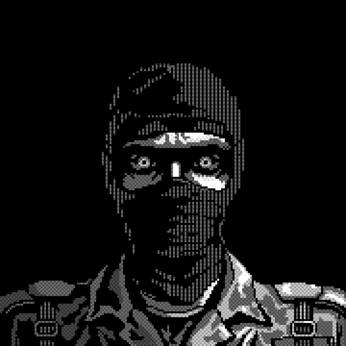thedarkflex's tweet photo. 🪓 𝕱𝖚𝖑𝖑 𝕭𝖆𝖑𝖆𝖈𝖑𝖆𝖛𝖆 🪓

In #Darkflex1969 there are 2 head traits (Skinhead & Stray) that get fully covered by Balaclava face trait. 

The "Full Balaclava" is present in less than 25 combos among all collection. 

💎 Would you like to mint this grail? 💎

⬇️ VOTE ⬇️

#OrdinalsNFT