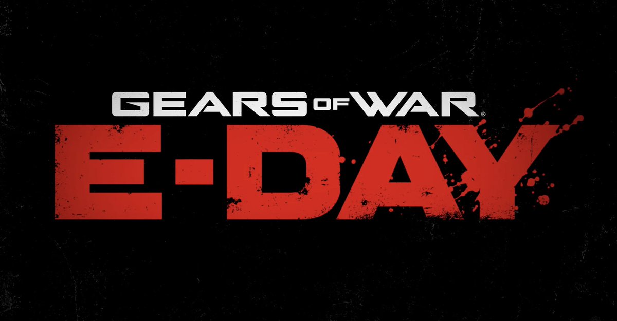 #GearsofWar E-Day 

Back to the roots and soul of the franchise.  You got my attention!!