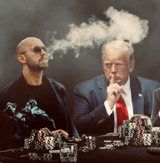 RealNwordTrump's tweet photo. Real Niggеr Tate 🤝 Real Niggеr Trump https://t.co/aUioO5xhxH