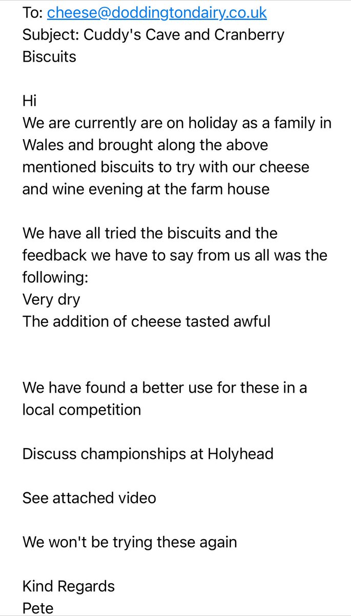 rich_stringy's tweet photo. @doddingtondairy why haven’t you replied to my uncles email? 
That is very rude. https://t.co/AfLeqxAvYy
