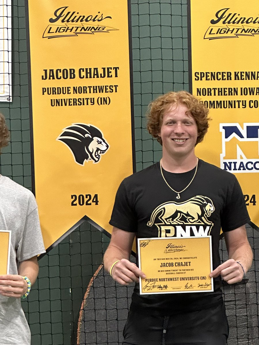 Excited for the next chapter, Purdue University NW. #roarpride
<a href="/LightningPitch/">Scott Anderson</a> <a href="/ILLightningSkor/">Illinois Lightning 2024 Skor</a> <a href="/AnthonyGliffe/">Anthony Gliffe</a> <a href="/PrepBaseballIL/">Prep Baseball Illinois</a> @SunilSunderRaj3 <a href="/TeamLLBH/">Little League Big Heart</a> <a href="/PNW_Baseball/">PNW Baseball</a> 💪⚾️🔥
