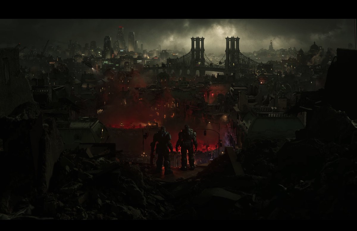 Gears_Intel's tweet image. 'Gears of War E-Day'. CONFIRMED.

New game.
Marcus and Dom are back.
The 'Gears of War' name is back.

I'm at a loss for words right now. #GearsofWar #XboxShowcase