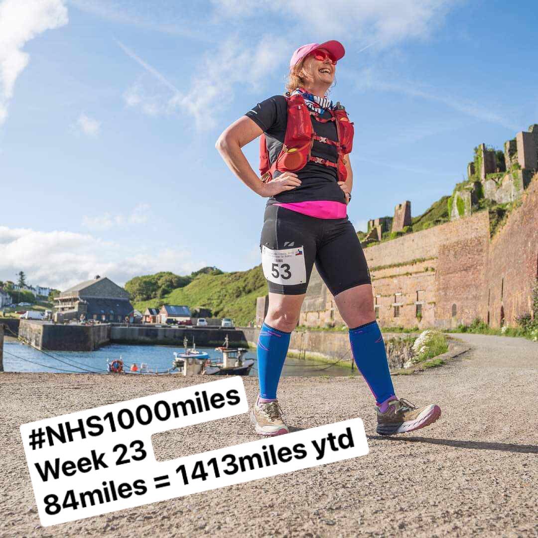 It’s #NHS1000miles check-in time 🕰️ 
How’s your week been? 
Mine included a 50mile ultra along the #PembrokeshireCoastalPath 🏴󠁧󠁢󠁷󠁬󠁳󠁿 
What a treat!