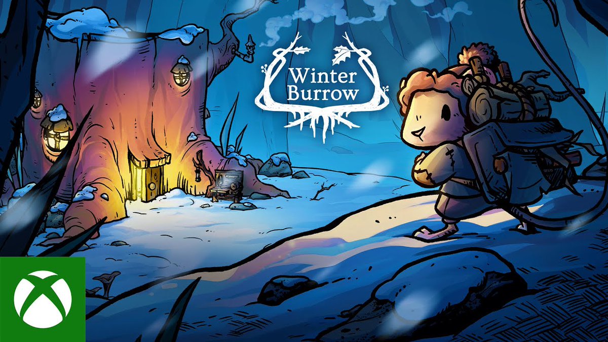 「ネズミが冬の森で生き抜くサバイバルゲーム『Winter Burrow』発表!【X」|⚡Game*Spark⚡のイラスト