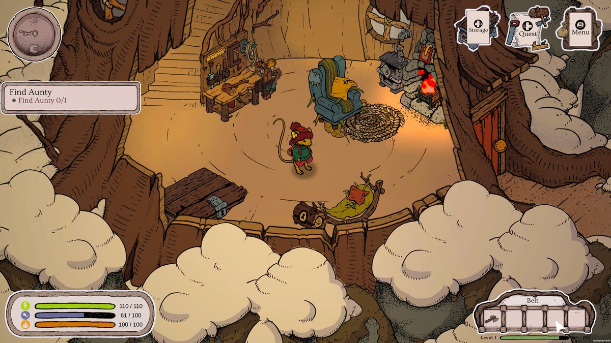 「ネズミが冬の森で生き抜くサバイバルゲーム『Winter Burrow』発表!【X」|⚡Game*Spark⚡のイラスト