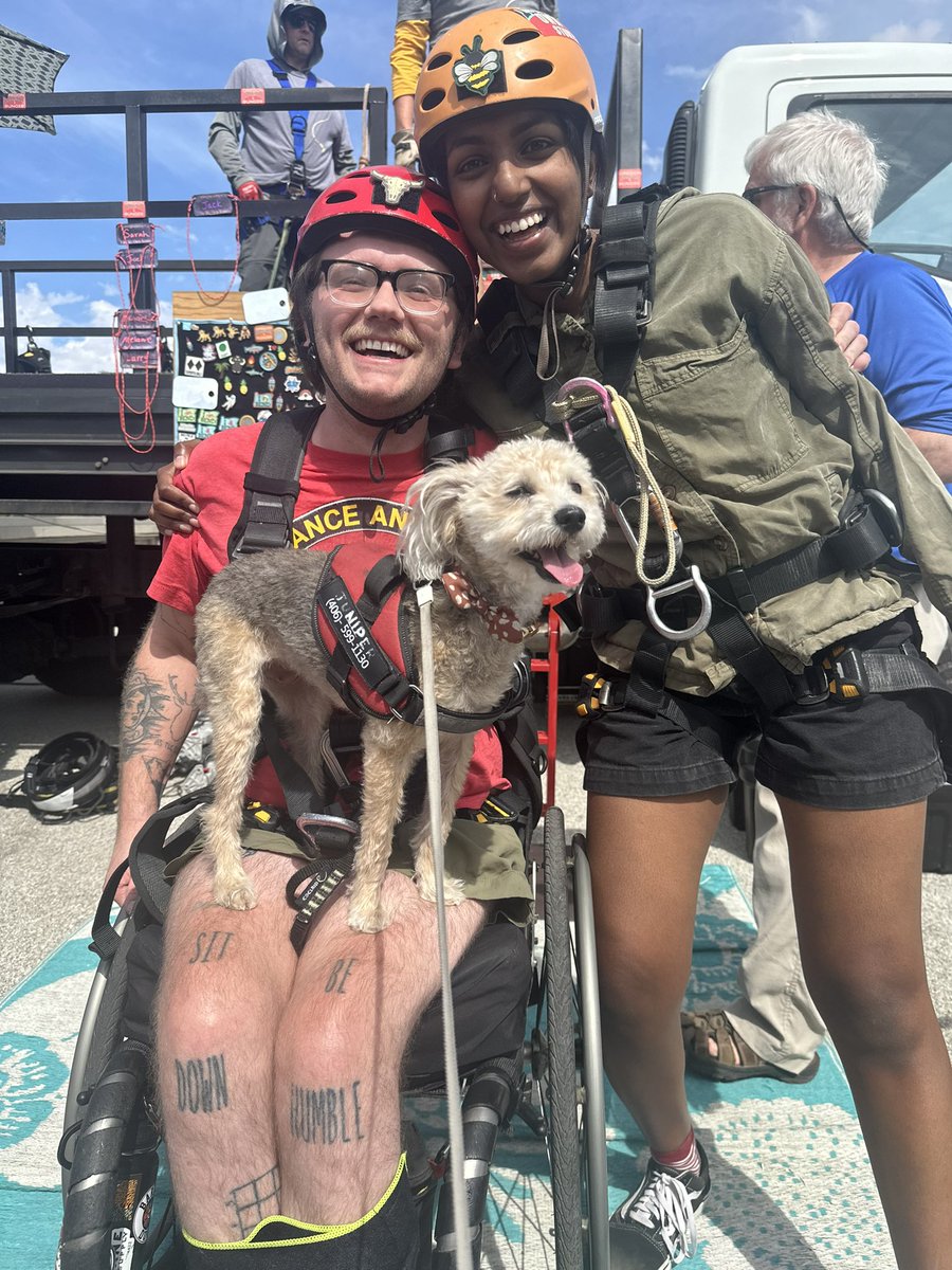 We bungee’d today!