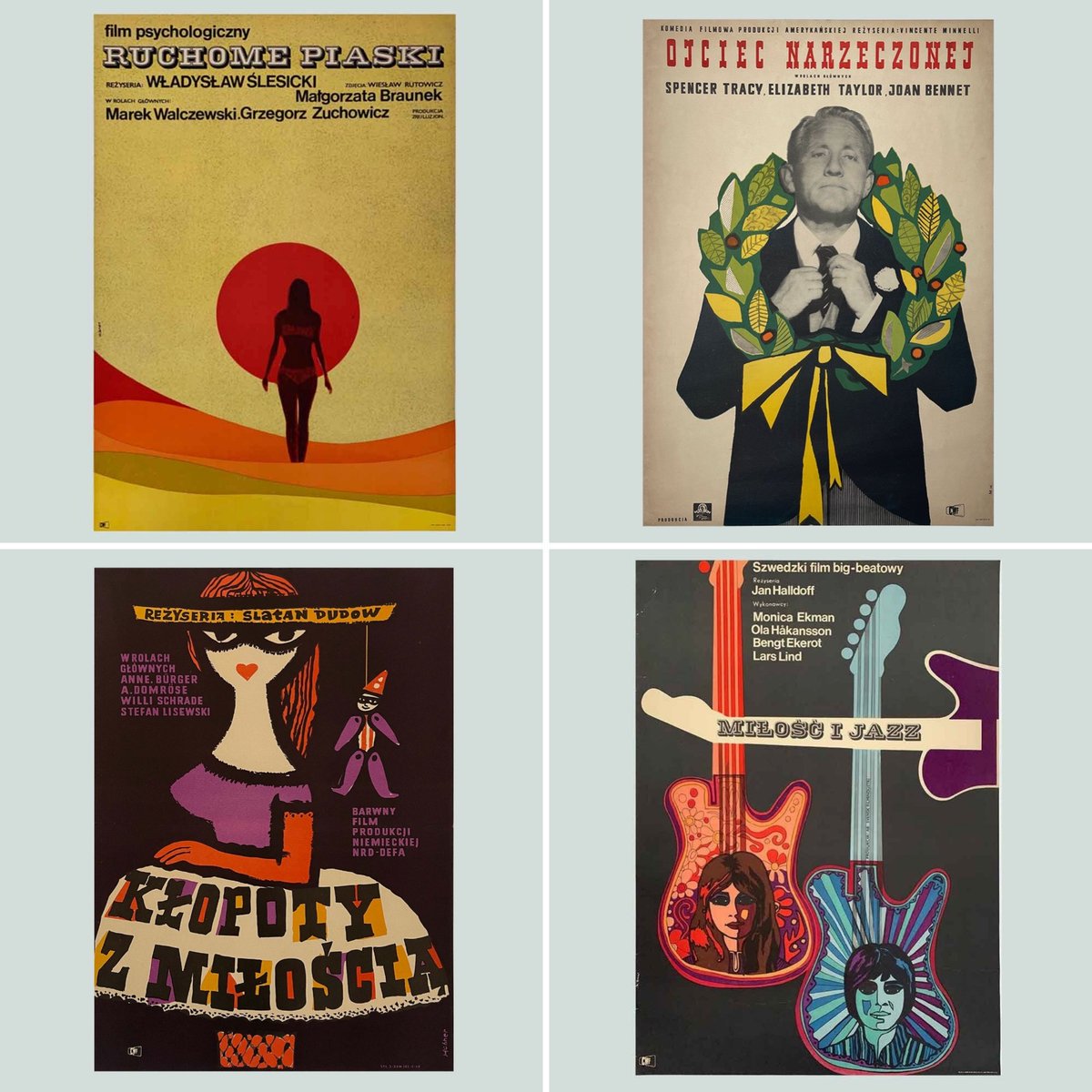 26Projekt's tweet photo. Happy Birthday to the one and only Maciej Hubner, the incredible Polish artist who turns 94 today and continues to amaze us with his talent but also serves as an eternal source of inspiration. 
#polishposters #maciejhubner #maciejhibner #vintage #vintagefilmposters https://t.co/DW1CASDtKK