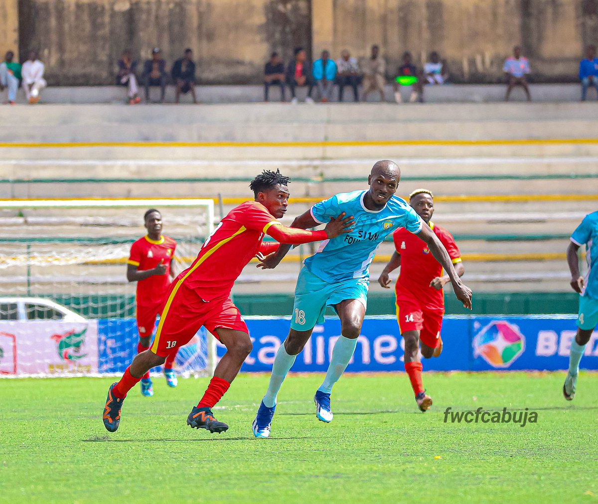 fwcfcabuja's tweet photo. More than a fight!

#fwcchampionsfc 
#NLO24 
#FWCFC 
#AbujaFootballClub https://t.co/TuIVunpH84