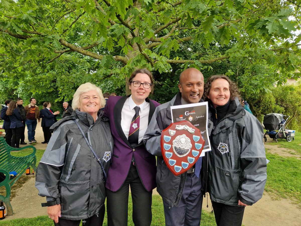 A busy and exciting weekend for the band, playing and running at the #Knaresborough #BedRace and then competing at #Wetherby and #winning best 3rd section band and best lower section band