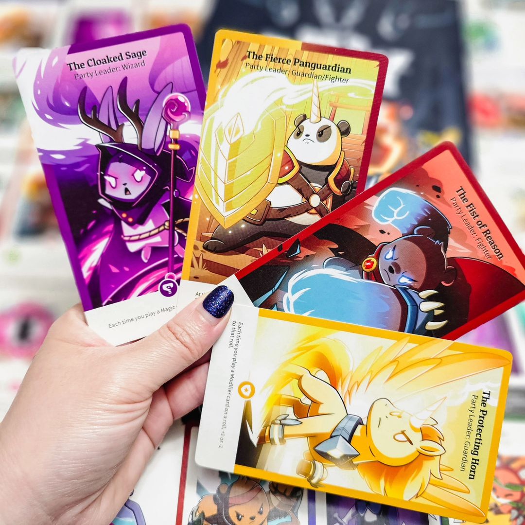 UnstableGamesHQ's tweet image. Ready to battle it out? 🎲🛡️
📸: @tigerocketlife
🎲: Here to Slay

unstablegames.com/collections/he…
____________________
#unstablegames #heretoslay #boardgamegeek #bgg #tabletopgames #gamenight #boardgames