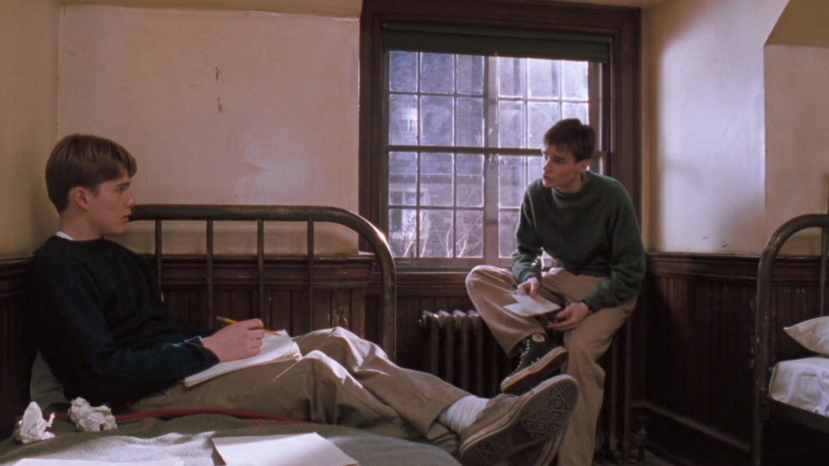 letterboxd's tweet photo. Dead Poets Society was released 35 years ago today 📚 https://t.co/Cu15McrRtq