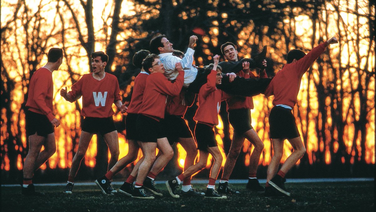 letterboxd's tweet photo. Dead Poets Society was released 35 years ago today 📚 https://t.co/Cu15McrRtq