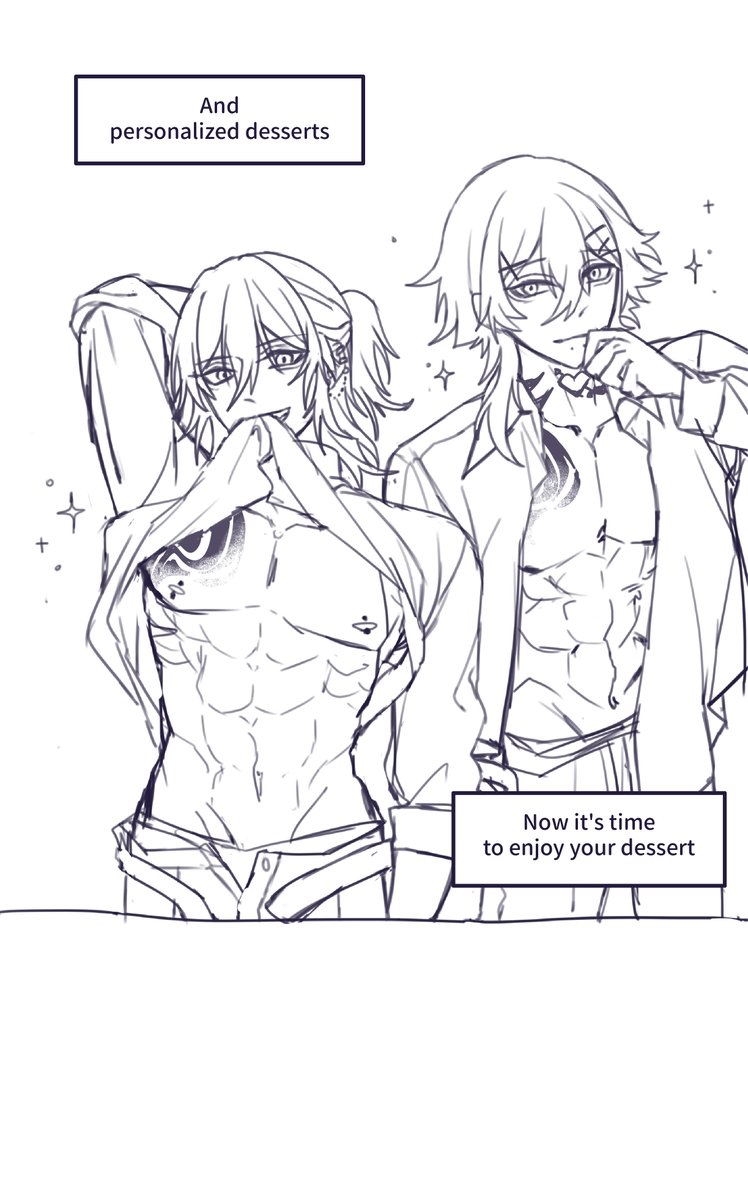 sanfangzhu58831's tweet photo. ✤ Butler Café ✤
📢Note📢
This comic has added its own ideas and settings
I've been obsessed with the "ASMRZ 잘자요 아가씨" MV lately, so I drew this comic _(:3 」∠ )_
#14dayswithyou #14dwy https://t.co/nKqdUgJqMZ