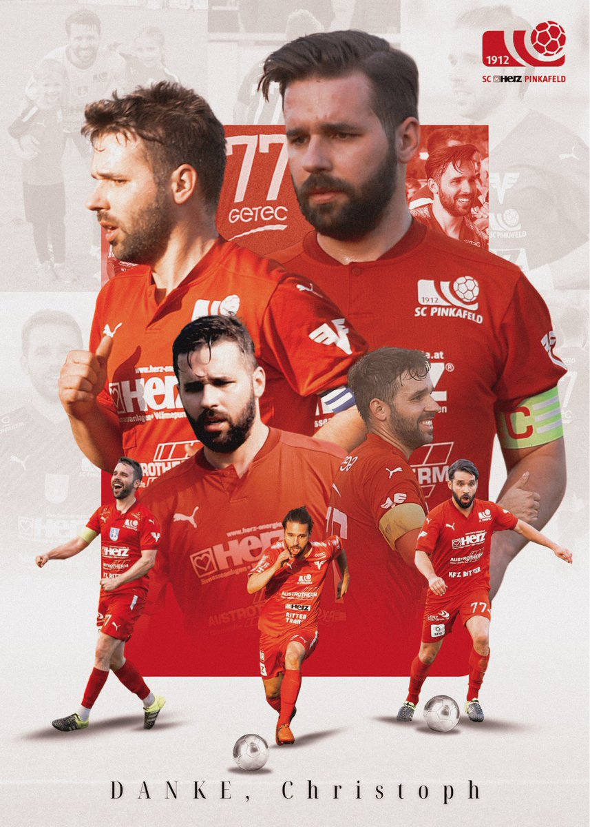 sc_pinkafeld's tweet photo. Christoph Saurer beendete am gestrigen Tag seine eindrucksvolle Karriere und erzielt in 7,5 Jahren und 240 Spielen, 100 Tore für den SCP!

https://t.co/Mqe5G5Xv5B

https://t.co/SL2DcHfLkx

https://t.co/uWgoADGmxh https://t.co/2dcmGH6ybB