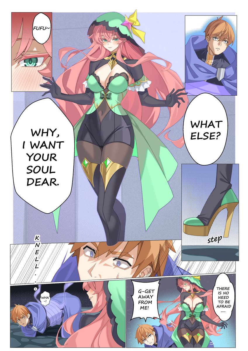lyke_johnathan's tweet photo. The Fortune Teller has come to The Eternal Woods! I also might be playing Honkai too much. To find more of my femdom comics and stories check out my patreon https://t.co/lI7QazLN5x
#femdom #bondage #latexandleather #domination https://t.co/elL4XGf9lx
