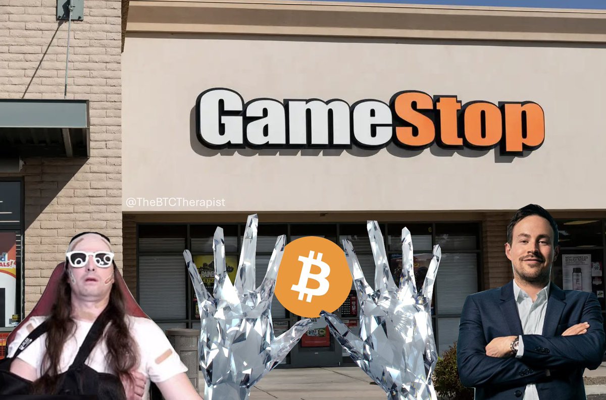 There are estimates that $GME could raise enough capital by issuing shares  to have a cash treasury worth over $5 billion. If they decided to convert  to a #Bitcoin standard at $70K