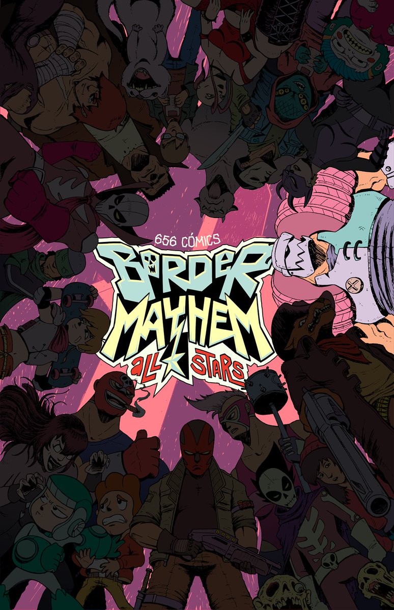 656comics's tweet photo. 3. THE JUNKMAN

Drawn into a battle he did not initiate, he traverses this strange yet familiar land, searching for his way home. No honor. No allegiance. No mercy. 

Make way for DEATH incarnate. 

Border Mayhem All Stars sign-up is LIVE!  https://t.co/nHIj8BjN5n https://t.co/nQaM4HidkM