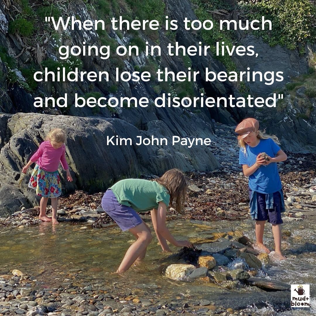 MudandBloom's tweet photo. “When there is too much going on in their lives, children lose their bearings and become disoriented”
Kim John Payne
The Soul of Discipline
#simplicityparenting #kimjohnpayne #parenting #parentingquotes #steinerchild #steinerparents https://t.co/yD3c2mqUoz