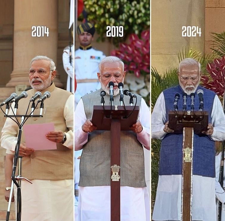 SHINURS1's tweet photo. MODI SARKAR  3.O 🧡💚 
India is Going to Next Level ......
Historically moment in Indian Day
@narendramodi @annamalai_k 
#modiforindia #ModiDisasterForIndia #PakvsInd #PMModiSwearinginCeremony #modi2024 https://t.co/nqQ9nuTqcx