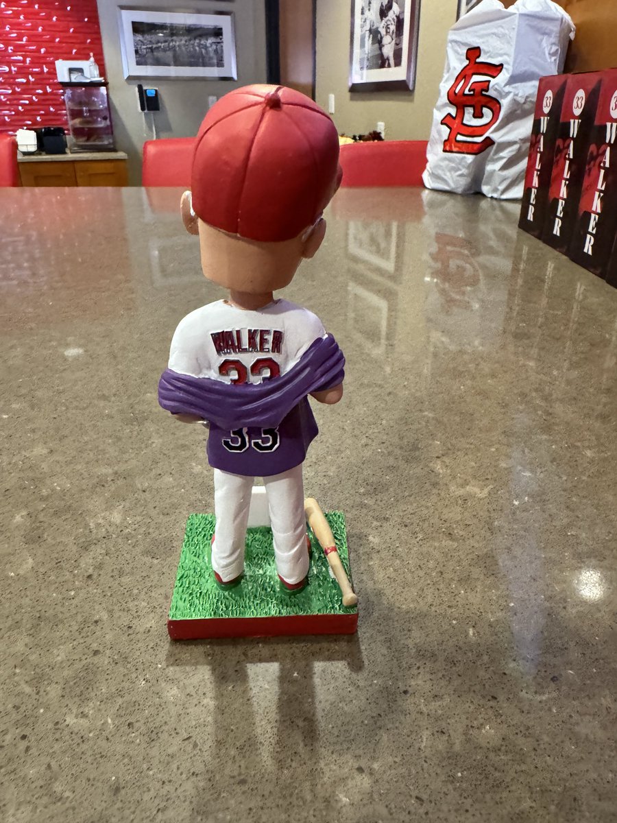 Cdnmooselips33's tweet photo. Bobblehead day at Busch Stadium yesterday! *Not actual size* 😳😎 https://t.co/Ty2epyNBzA