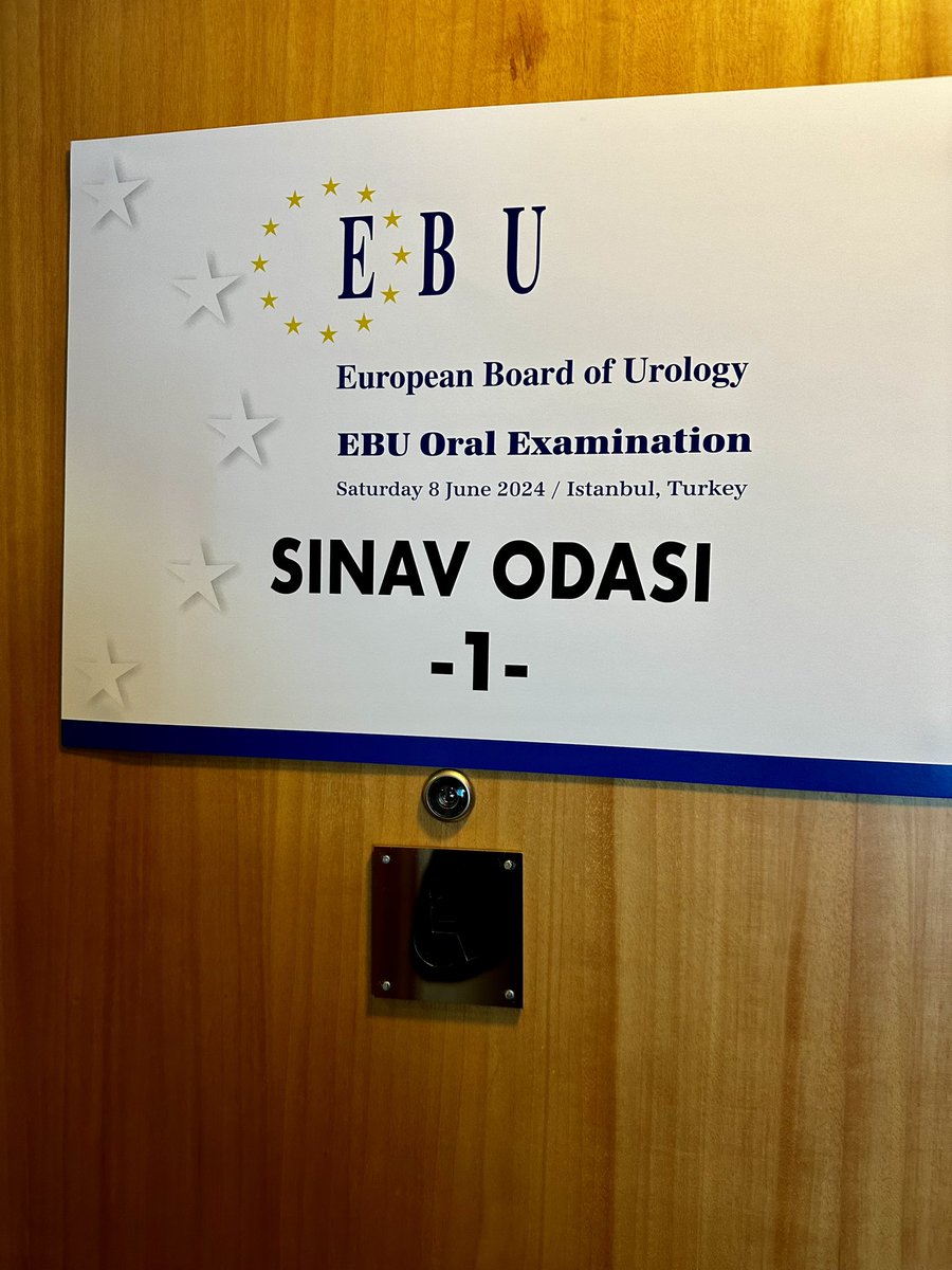 Prof.Dr.Murat Arslan (@profmuratarslan) on Twitter photo #EBU oral examination is organized by Turkish Joint Board of #Urology sixth time this year #İstanbul in Turkish language. This is great opportunity for Turkish urologists to take EBU exam and become a #FEBU (Fellow of the European Board of Urology) <a href="/Uroturk/">Türk Üroloji Derneği</a> <a href="/Uroweb/">European Association of Urology (EAU)</a> <a href="/ESRUrology/">European Society of Residents in Urology</a> #EBU oral examination is organized by Turkish Joint Board of #Urology sixth time this year #İstanbul in Turkish language. This is great opportunity for Turkish urologists to take EBU exam and become a #FEBU (Fellow of the European Board of Urology) <a href="/Uroturk/">Türk Üroloji Derneği</a> <a href="/Uroweb/">European Association of Urology (EAU)</a> <a href="/ESRUrology/">European Society of Residents in Urology</a>