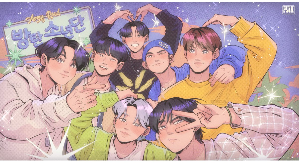 we are not 7 with you💜 #BTS