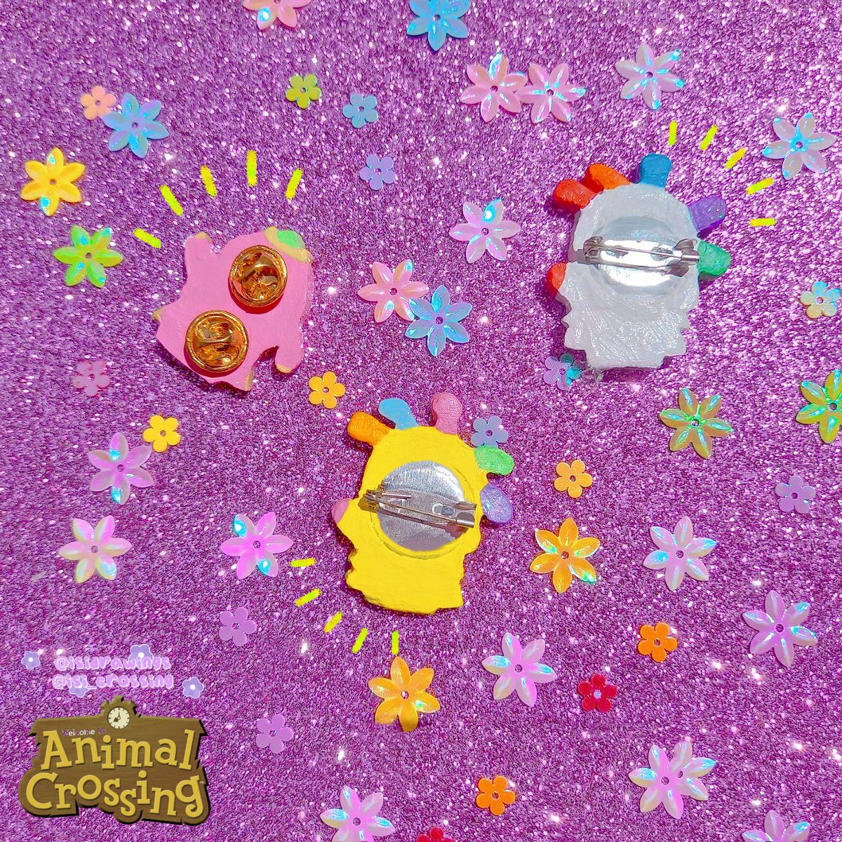 isidrawings's tweet photo. ๐ถ My first gyroid clay pins finally landed in my shopโSqueakoids & Xylophoid ๐ถ
I made just a few, but if they succeed, Iโll make more ๐ฅฐ
RT๐๐ป #kofishop #shopsmall #acnh #animalcrossing #gyroids https://t.co/T874KoKfz0