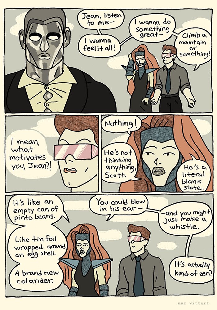 waxmittert's tweet photo. You all just remember who was out here mocking the X-Men cartoon FIRST….. smdh https://t.co/CIAZSmjAlI