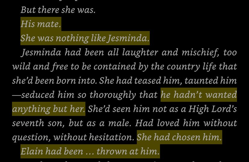 landofthefaerie's tweet image. “there she was” elain/lucien vs elriel 🙂‍↕️🩷