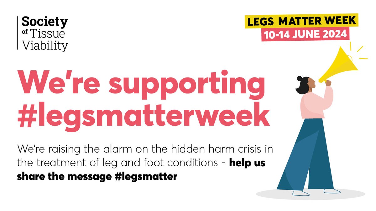 We’re supporting #legsmatterweek We’re raising the alarm on the #hiddenharmcrisis in the treatment of leg and foot conditions - help us share the message! legsmatter.org/legs-matter-we… #legsmatter