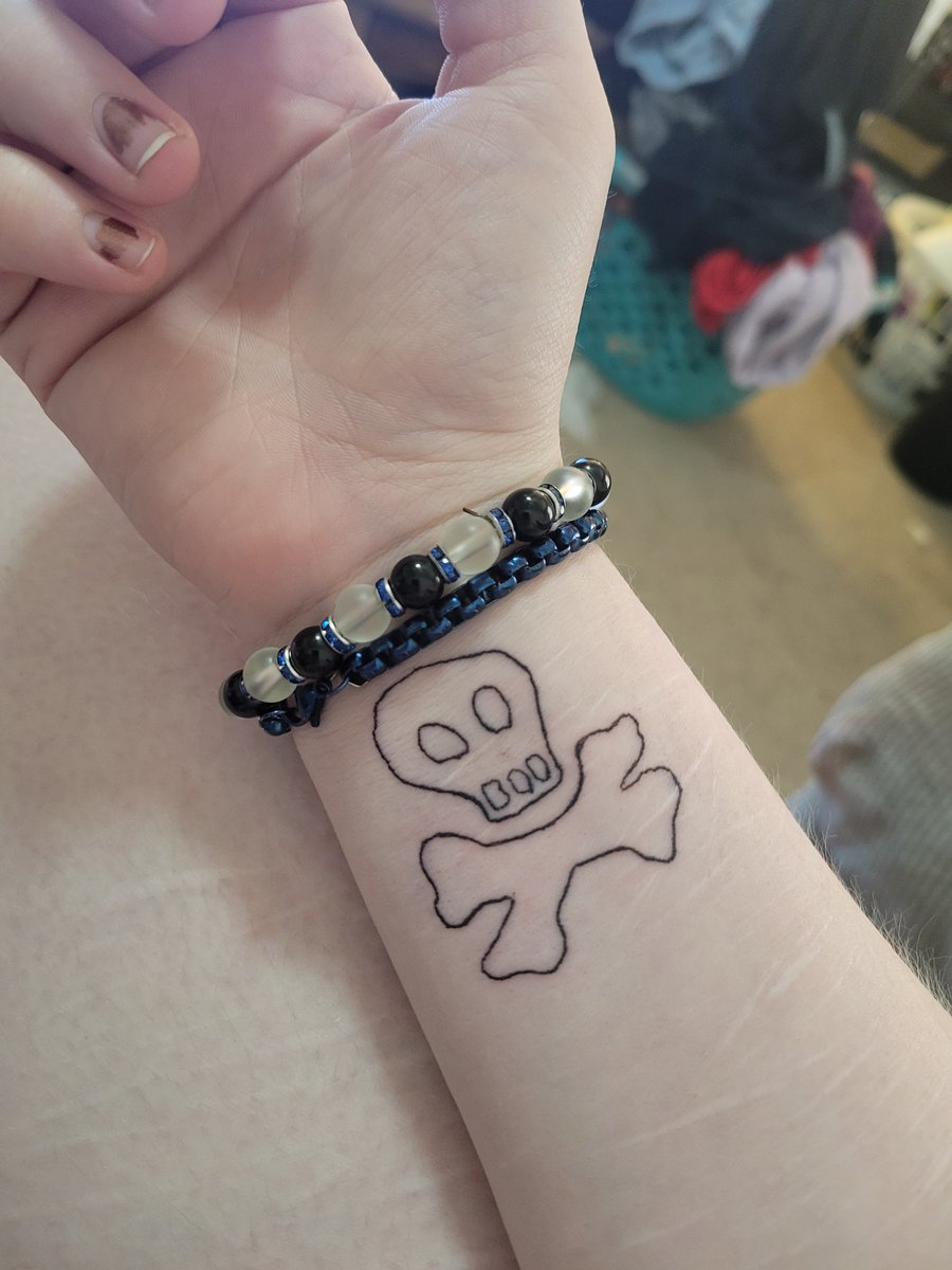 my first tattoo - about eight years overdue, wanted this tat for over a decade. thank you <a href="/AllTimeLow/">All Time Low</a> for saving my life.