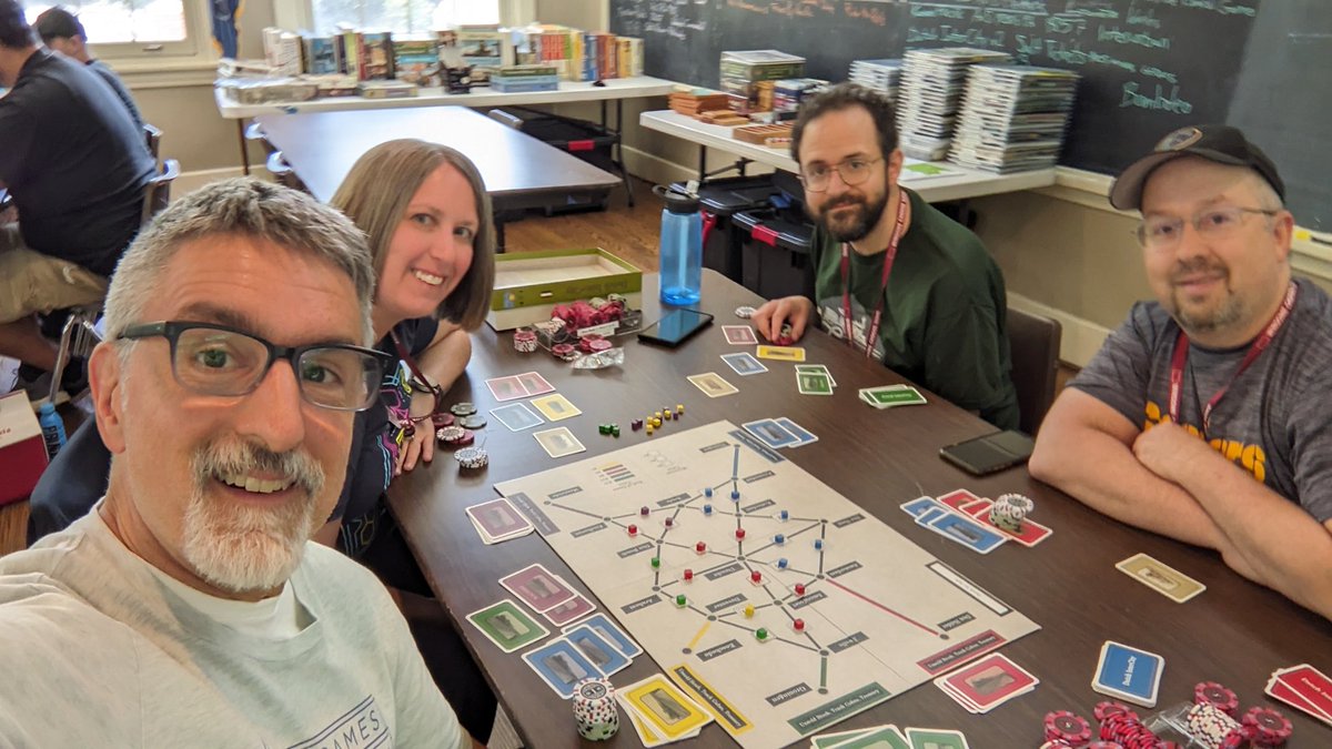 pgh_gamer's tweet photo. Closing out #winsomecon with some Dutch InterCity (such a fun game) &amp; Northern Pacific. https://t.co/XUjJB5Nxfq
