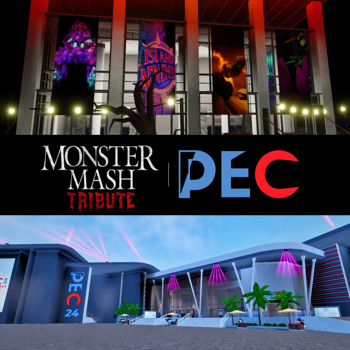 We are so happy to welcome <a href="/MashRblx/">Monster Mash</a> &amp; their convention, Monster Con, as an official member to the Collective! Monster Con runs June 15th-20th.