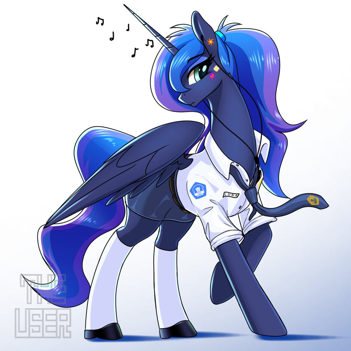 EquestriaDaily's tweet photo. Luna is dressed up and ready. Will you hire her?

Go get art below!

https://t.co/jQRGymuJKJ https://t.co/78voKIqUlr