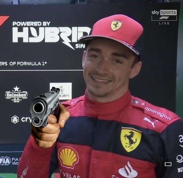 _SuperGT's tweet photo. Charles Leclerc in the post race debrief https://t.co/5IncGn3fmq