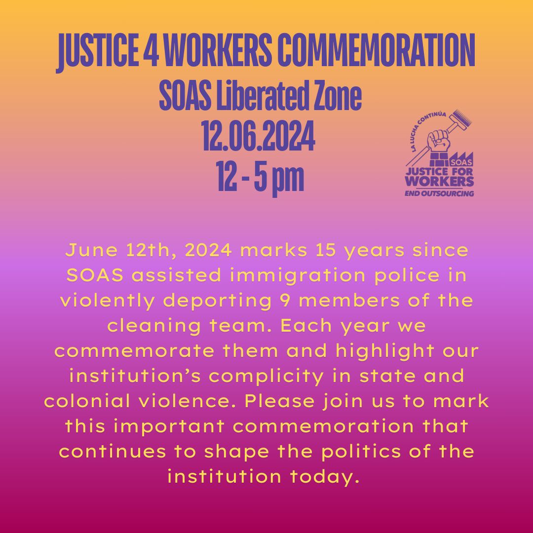 SOAS UNISON tweet media