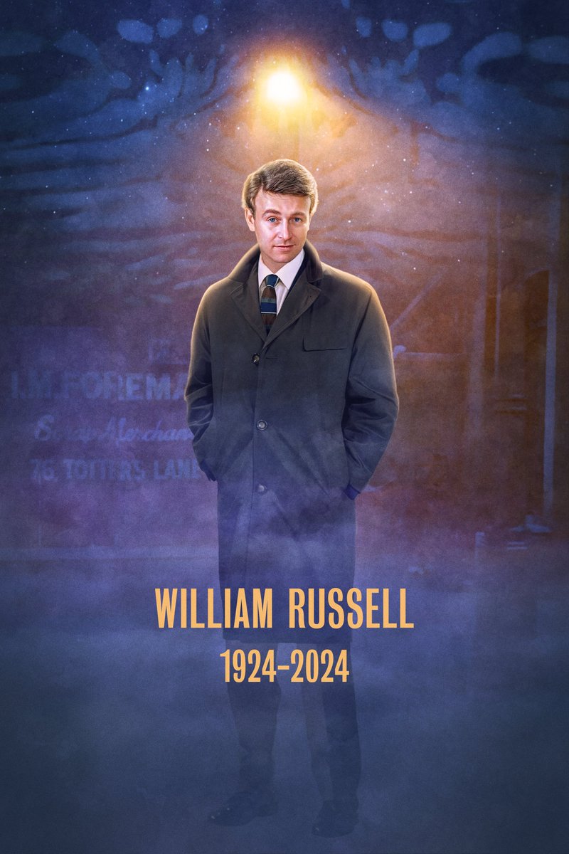 orbisdesigns's tweet image. Here's something I made as a tribute to the late great William Russell who we lost this week #WilliamRussell #DoctorWho
