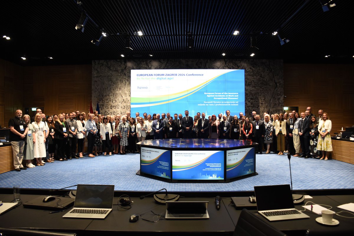 EuropeanForum_'s tweet photo. 'Be fit for the digital age': our 32nd Annual Conference took place in Zagreb 4-6 June thanks to Hrvatski zavod za mirovinsko osiguranje (HZMO) &amp; Croatian Pension Insurance Institute &amp; Croatian Health Insurance Fund (CHIF)
 
#EuropeanForum2024 https://t.co/nO3qlsyF28