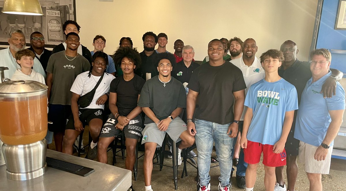Michael Arata (@michaelarata) on Twitter photo Fantastic night at our <a href="/FTWCollective/">Fear The Wave Collective Group</a> Burger Night. Thank you <a href="/CompanyBurger/">The Company Burger</a> for hosting us! <a href="/GreenWaveFB/">Tulane Football</a> Family. #Brotherhood. #Tradition. Can you spot all the current and future Tulane Hall of Famers! Fantastic night at our <a href="/FTWCollective/">Fear The Wave Collective Group</a> Burger Night. Thank you <a href="/CompanyBurger/">The Company Burger</a> for hosting us! <a href="/GreenWaveFB/">Tulane Football</a> Family. #Brotherhood. #Tradition. Can you spot all the current and future Tulane Hall of Famers!