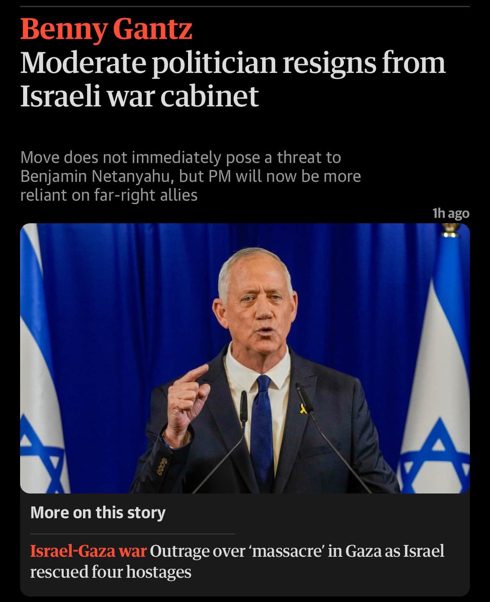 Ed Edwards π¨πΊ π΅πΈ π» (@ededwardswriter) on Twitter photo Guardian calling a genuine genocidal psychopath βmoderateβ. F*** liberalism!
Victory to the resistance! π
End Zionism!π»
Jail the collaborators! π¬π§πͺπΊπΊπΈ
Use the word genocide or never mention human rights again.
#Gaza #FreePalestine
<a href="/RevLeftRadio/">Rev Left Radio</a> β¦<a href="/intifada/">Electronic Intifada</a>β© Guardian calling a genuine genocidal psychopath βmoderateβ. F*** liberalism!
Victory to the resistance! π
End Zionism!π»
Jail the collaborators! π¬π§πͺπΊπΊπΈ
Use the word genocide or never mention human rights again.
#Gaza #FreePalestine
<a href="/RevLeftRadio/">Rev Left Radio</a> β¦<a href="/intifada/">Electronic Intifada</a>β©