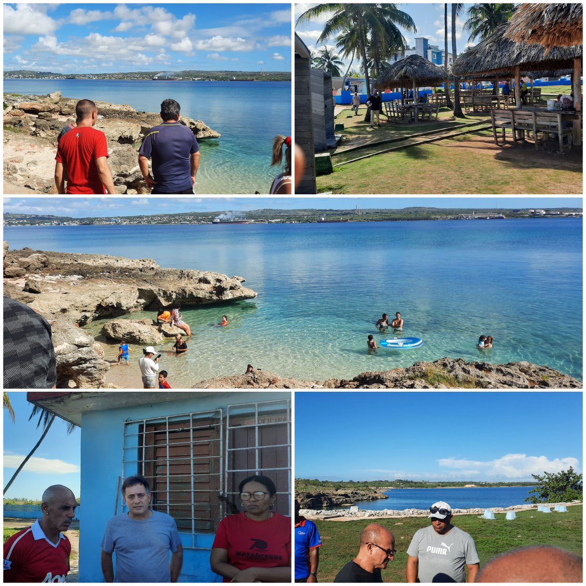 En la mañana  chequeamos  la preparación  de las playas de Matanzas con la presencia  del primer secretario <a href="/mariofsabines/">Mario Sabines Lorenzo</a> y la Gobernadora <a href="/CaridadPoey/">Marieta Poey Caridad</a> #MatanzasdeGironal26 #Matanzas <a href="/gpppmatanzas/">Gobierno Provincial del Poder Popular en Matanzas</a>