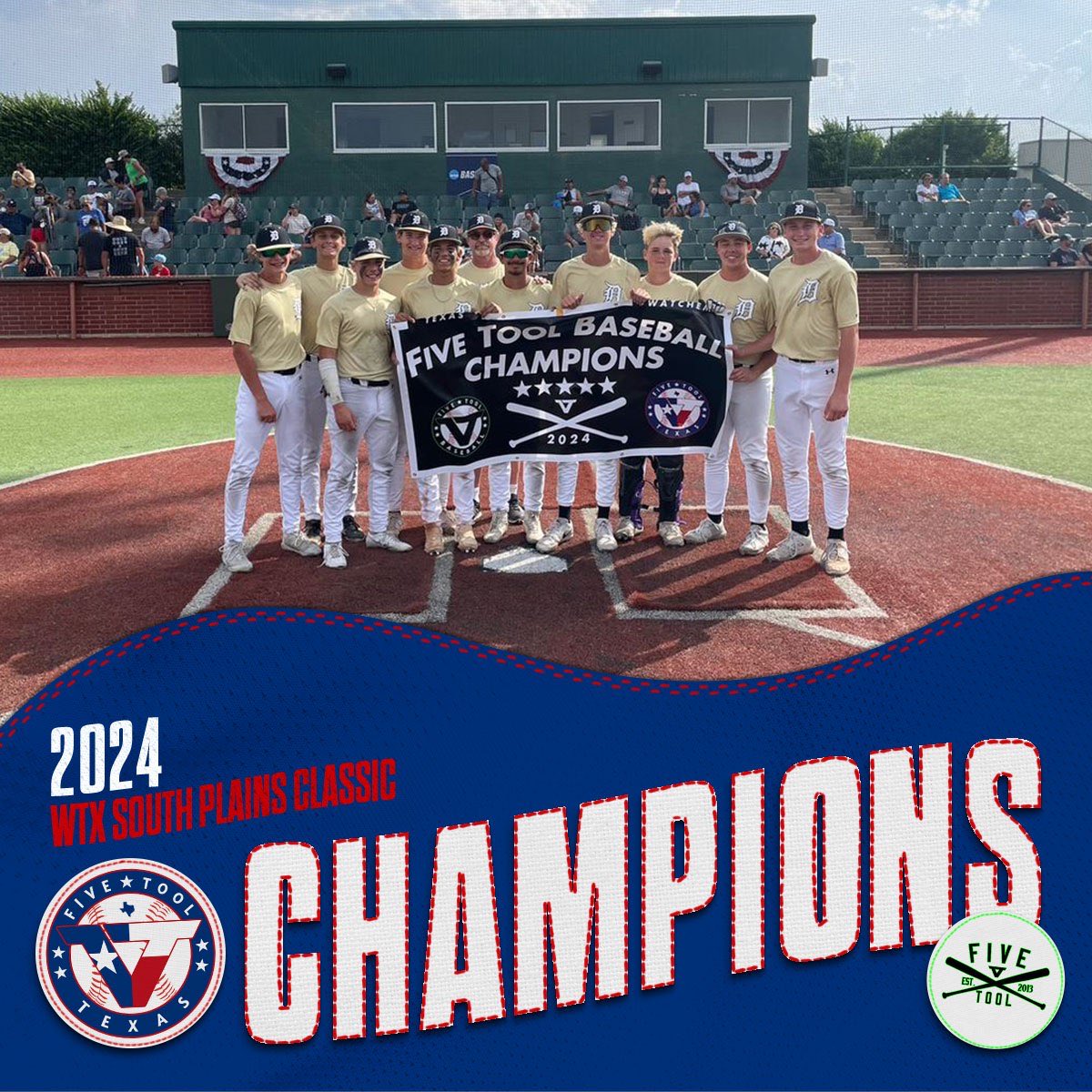 ✭Five Tool Texas✭ (@fivetooltexas) on Twitter photo 🏆CHAMPIONS🏆
Congrats to the Midland Dawgs 17U on winning the 17U/18U <a href="/FiveTool/">Five Tool Baseball</a> WTX South Plains Classic!
#WatchEm 🏆CHAMPIONS🏆
Congrats to the Midland Dawgs 17U on winning the 17U/18U <a href="/FiveTool/">Five Tool Baseball</a> WTX South Plains Classic!
#WatchEm