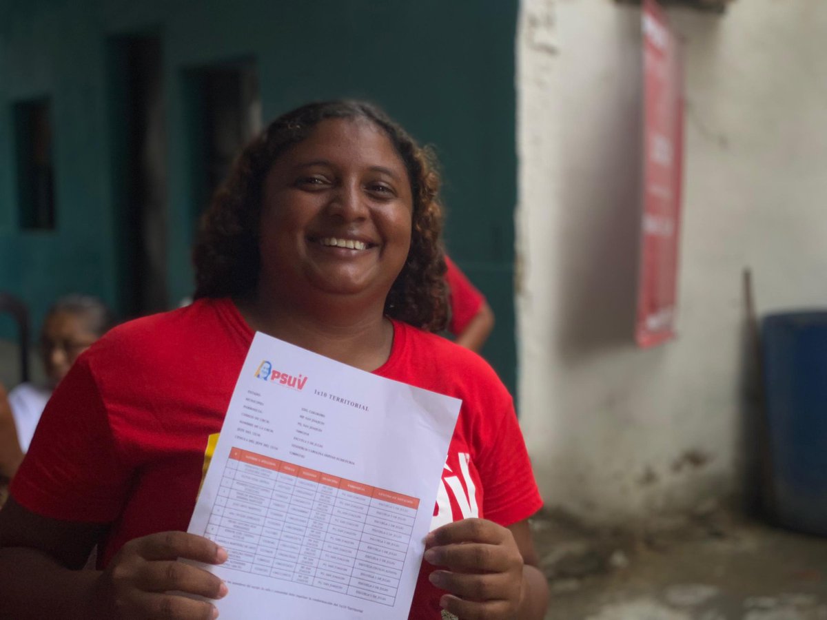 La juventud carabobeña chequea su maquinaria 1x10 para la organización y movilización del voto jóven para la gran Victoria de este #28Jul de nuestro presidente <a href="/NicolasMaduro/">Nicolás Maduro</a> 👨🏻💪🏽🇻🇪

#Maquinaria1x10

<a href="/PartidoPSUV/">PSUV</a> <a href="/JuventudPSUV/">Juventud PSUV</a> <a href="/Grecia_Jpsuv/">Grecia Colmenares</a>