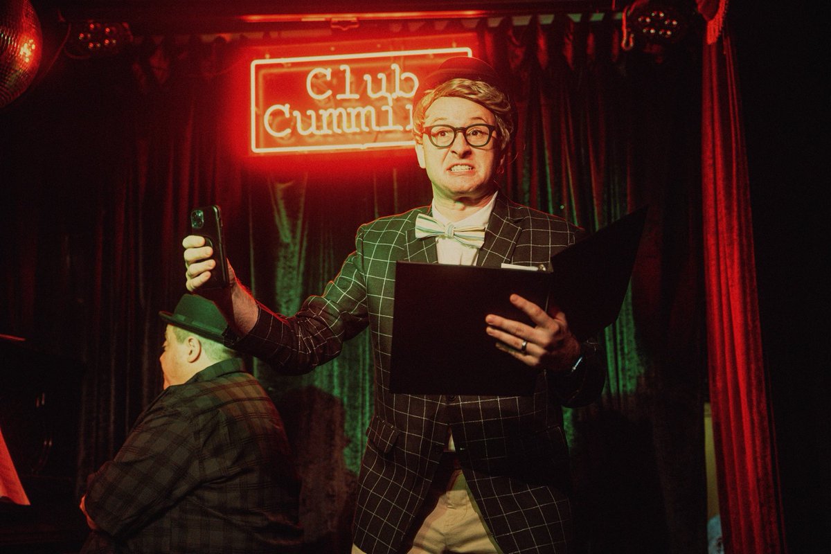 barrettleddy's tweet photo. #AlmostGotEm at @clubcumming. I was delighted to be included in this madcap adventure, based on my favorite childhood cartoon.
Most special for me was being on stage with @thealisonfraser, who first saw me in “How To Succeed” when I was 17. We finally got to work together! https://t.co/sFhEtTCGmn