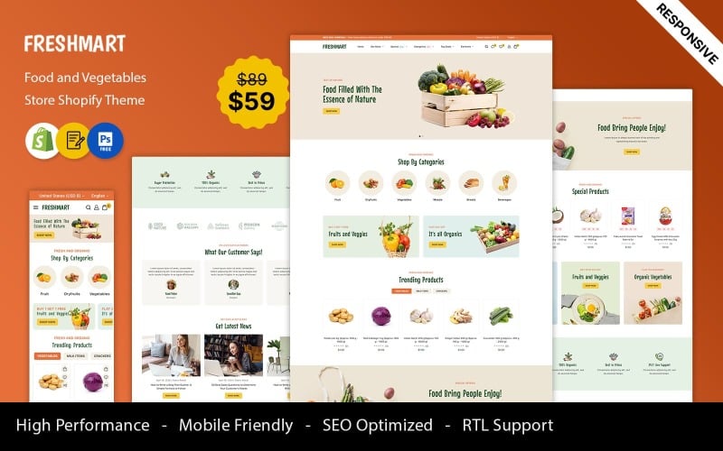 webdigify's tweet image. Check out our New &amp;amp; 🏆bestselling Shopify Responsive Theme
---------
FreshMart: Grocery &amp;amp; Organic Responsive Shopify Theme

DOWNLOAD:
bit.ly/3x7STze

#TMBday22 #TemplateMonster #agriculture #bakery #farm #food #fruit #grocery #natural #organic #plant  #shopify #webdigify