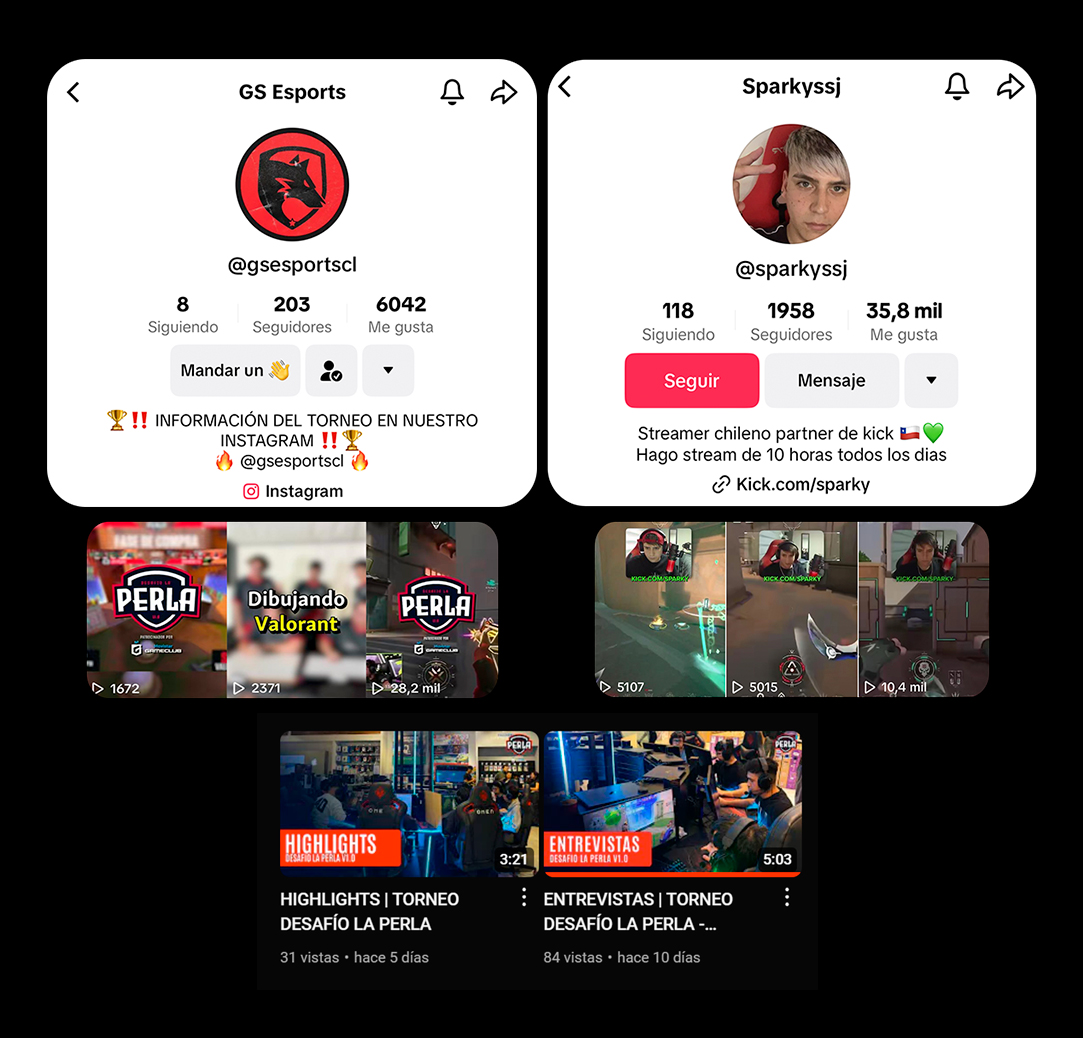 Buenas, llevo un rato queriendo contar que tengo ya un tiempo trabajando como editor en <a href="/GSEsportsCL/">GS Esports 🐺</a> (TikTok/YT), y ahora empezando un proyecto con mi primo <a href="/Spaarkyx/">Sparky</a> (TikTok)

Infinitas gracias a mi fvcking poor profe que me introdujo al camino del editor <a href="/PolloPobre/">Pollo!</a> 🫂❤️
