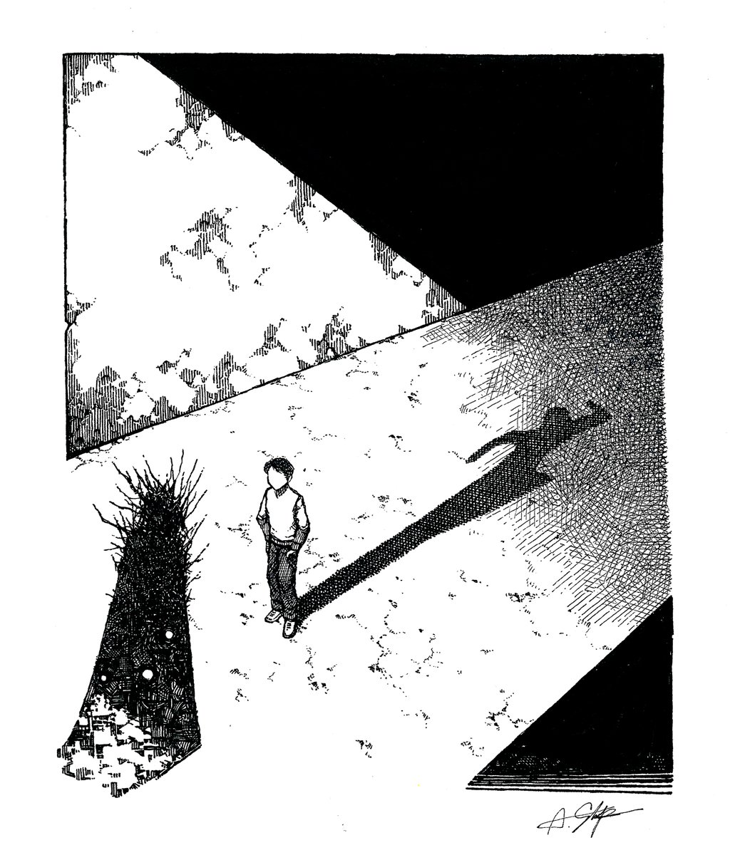 ShipwrightA's tweet photo. "The shadow is wiser than its master." https://t.co/kml0zIZbie