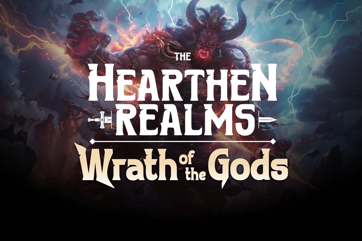 🔥 introducing our first expansion set for season one: Wrath of the Gods!

Included for season one will be extremely powerful God cards to add to your decks that you may play on the field to help turn the tide of battle! 

NFTs will be available TOMORROW on OpenSea. Only 1001 in