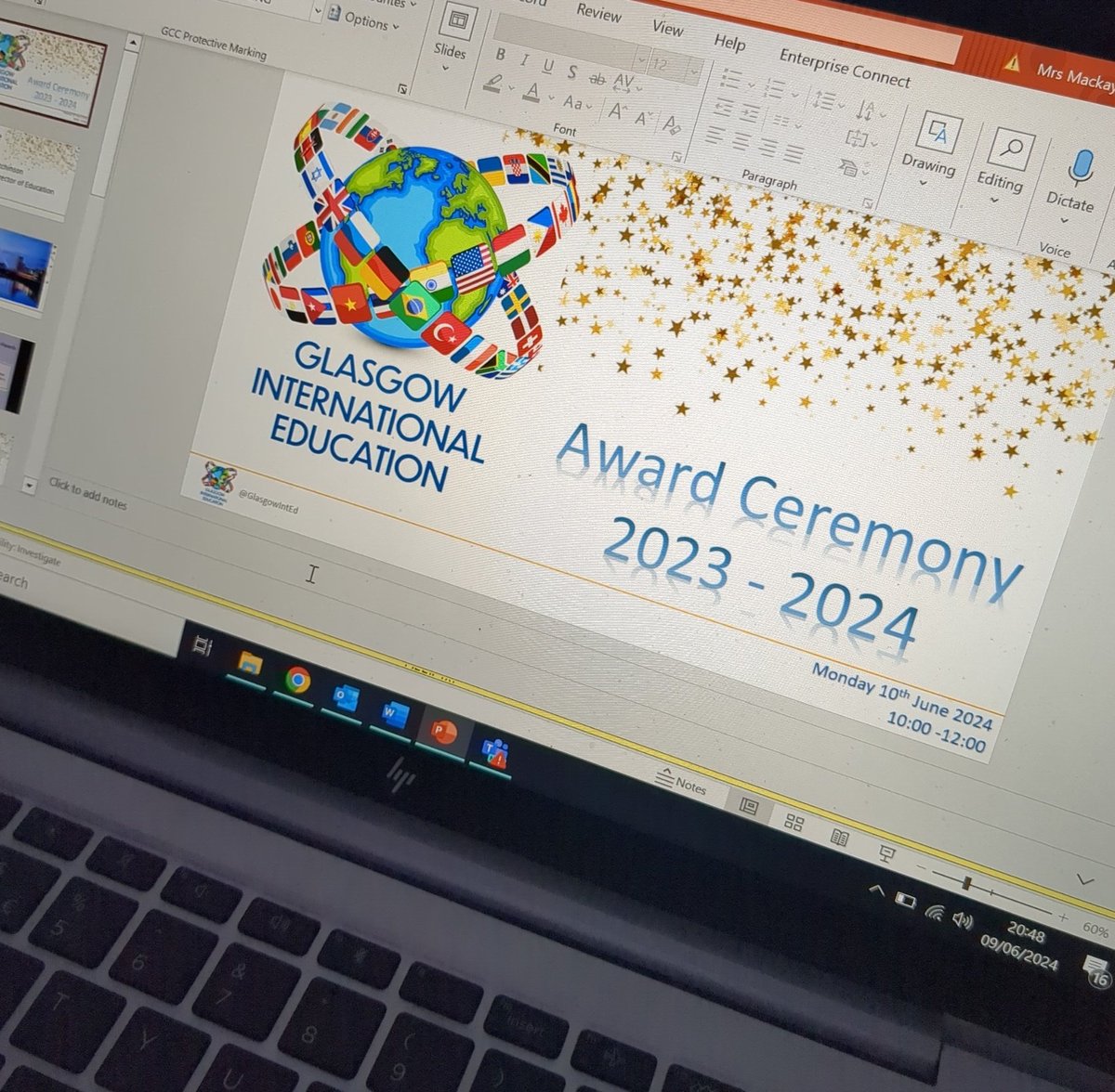 misscmackay's tweet photo. One final run through before tomorrow ✅ #1sleep we start at 10am sharp - don't be late! Who will be the Edna Cup 2024 winners? You'll need to tune in tomorrow to find out! 🌏❤️🏆 https://t.co/CEn9bqlmry